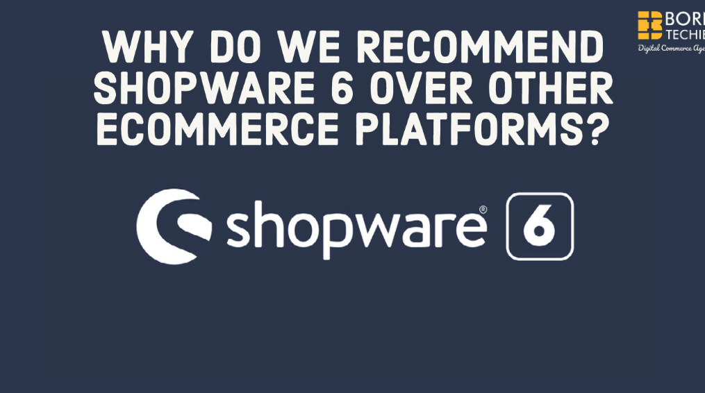WHY DO WE RECOMMEND SHOPWARE 6 OVER OTHER eCOMMERCE PLATFORMS?