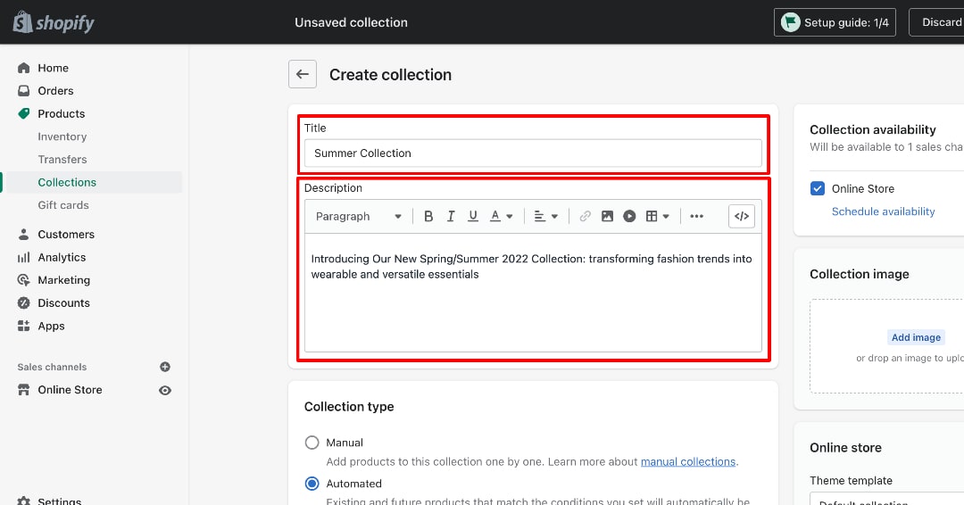Create_collection_title_description