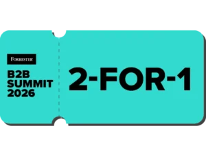 Forrester B2B Summit North America 2026