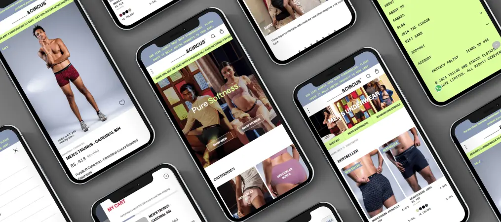 How &Circus, a D2C Intimate Wear Brand, Fixed Its eCommerce Gaps and Scaled Across India