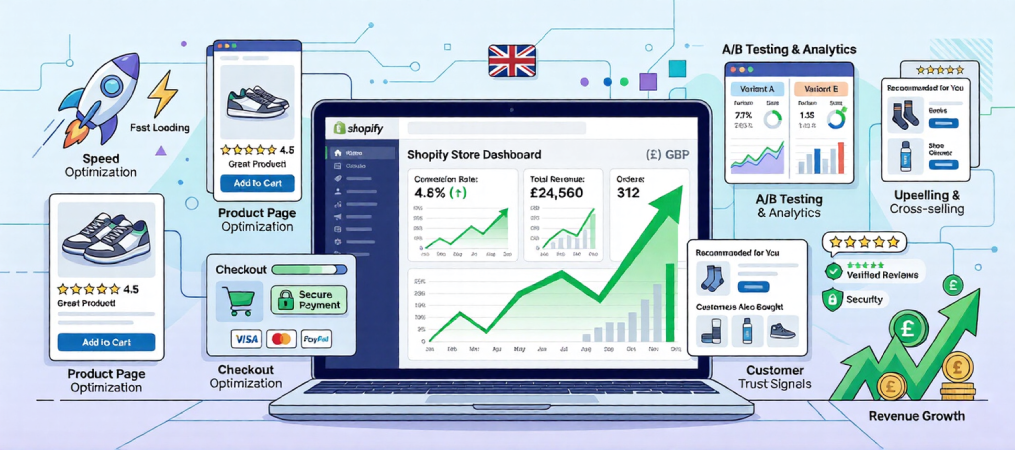How UK Shopify Stores Can Increase Sales with Conversion Rate Optimisation